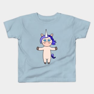 Adorable little unicorn Kids T-Shirt